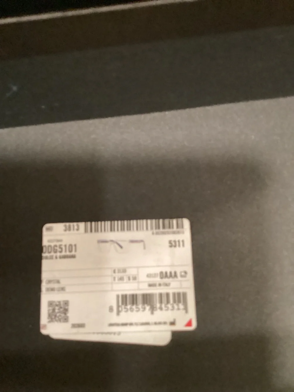 Dolce & Gabbana Black Logo Box authentic